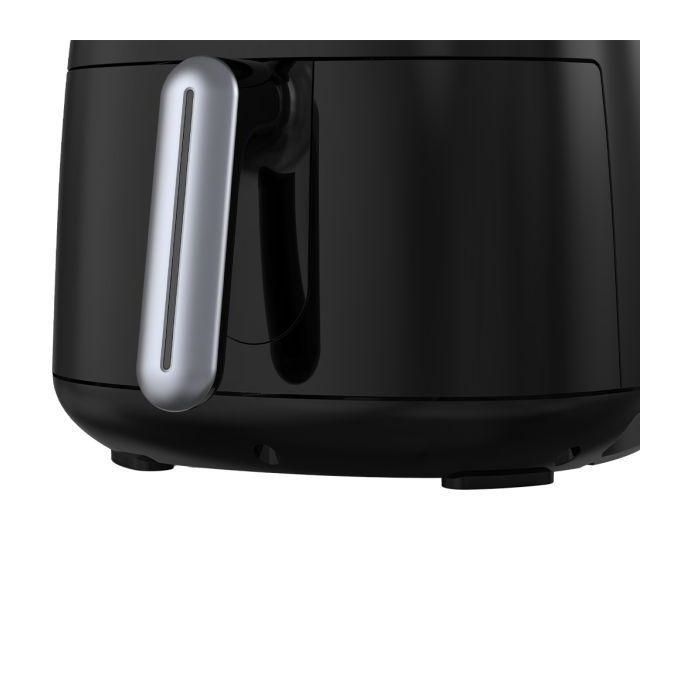 TORNADO  Air Fryer 1550 Watt 4 Liter Manual Control Black x Silver THF-1554M-XL-BS
