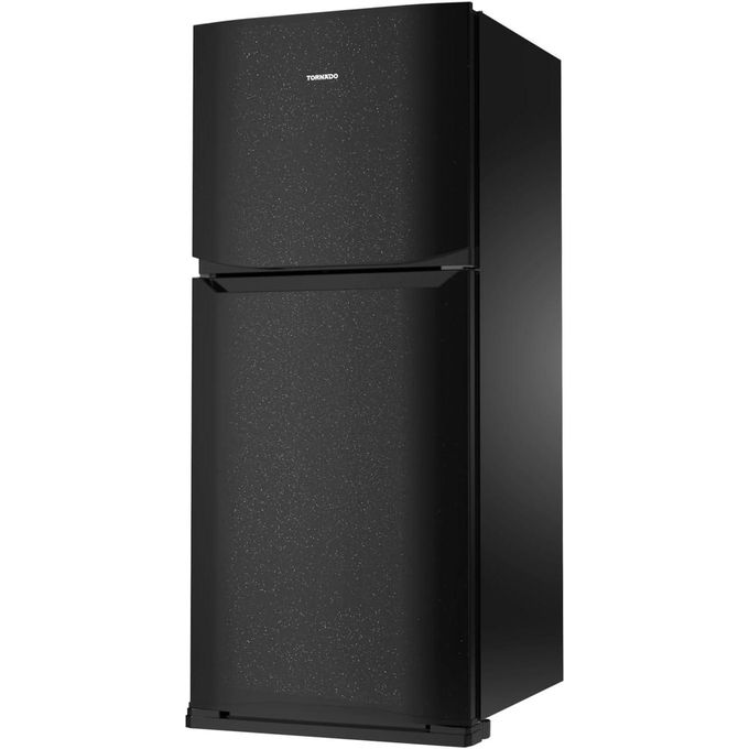 TORNADO ثلاجة بخاصية اذابة الثلج (نو فروست) من تورنيدو، موديل RF-33FT-BK، لون أسود، سعة 304 لتر