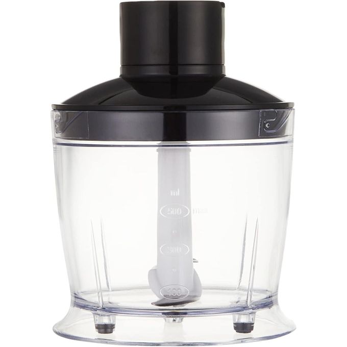 TORNADO Hand Blender 400 Watt, Chopper, Whisk, Black THB-400CH