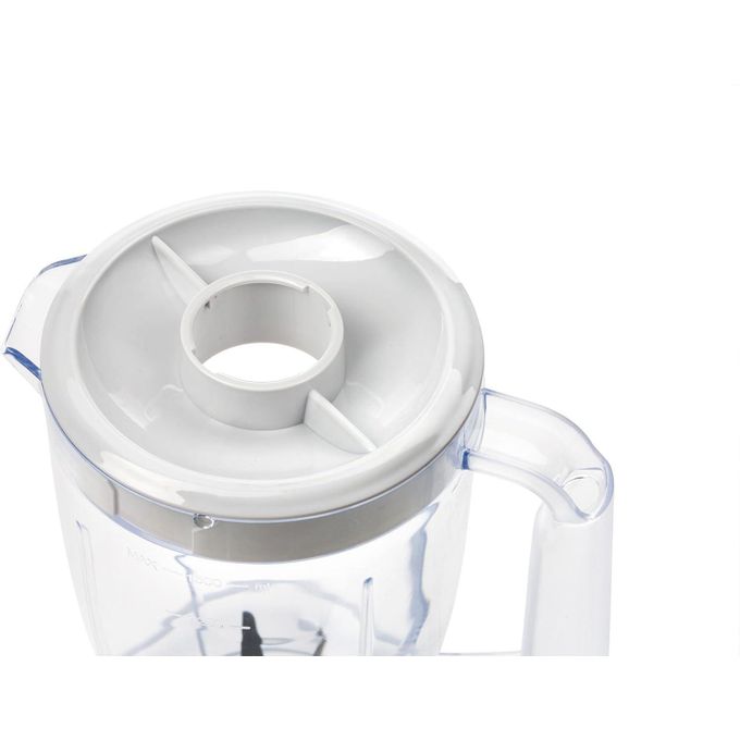 IDO Plastic Blender with Grinder & Chopper Mill, 600 Watt - BLCH600-WH - White
