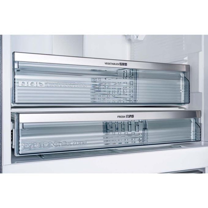 Sharp  Inverter Refrigerator Bottom Freezer 558 Liters Silver SJ-GV73J-SL