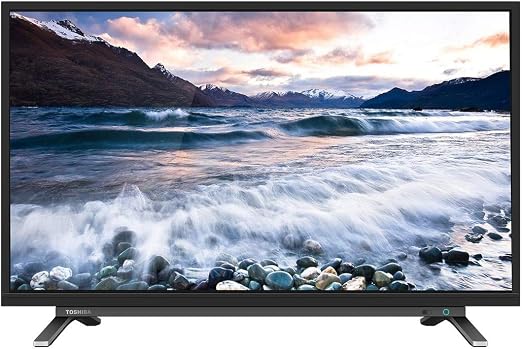 Toshiba HD LED TV, 32 Inch, with Built-in Receiver, 32L3965EA - Black