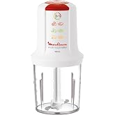 Moulinex Chopper, 600ml, 360 Watt, White - DJ4021EG