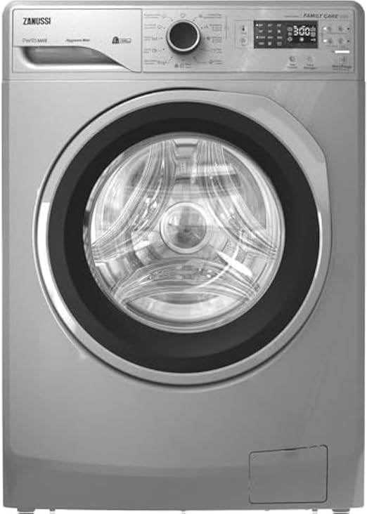 Zanussi  ZWF6240SS5 Perlamax Washing Machine , 6 Kg - Silver