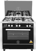 Unionaire C69SS-2SC-511-IDSFP-2W-AL Cooker, 5 Burners, 90×60 cm - Silver