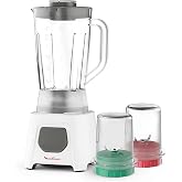 Tornado Blender, 600 Watt, 1.5 Litres, Black & White - TB-600/2
