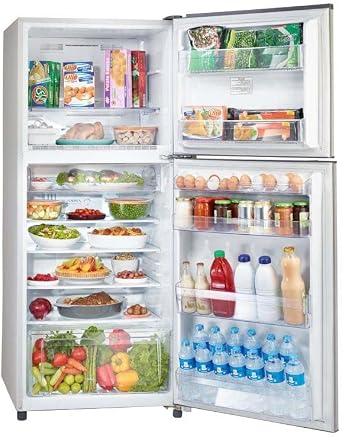 Toshiba Refrigerator GR-EF40-J-C , 355 Liter 2 Doors No Frost - Champagne