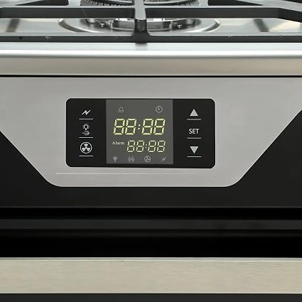 Fresh Modena Soft Gas Cooker 5 Burners, Stainless Steel- 11745