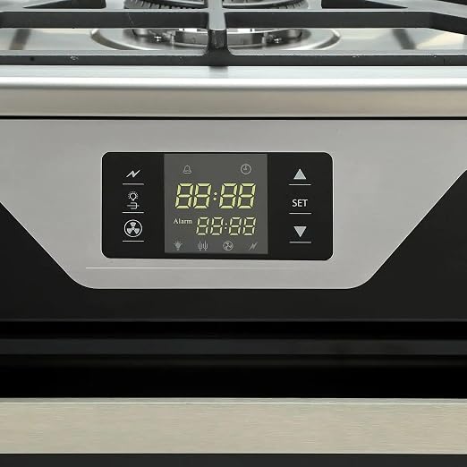 Fresh Modena Soft Gas Cooker 5 Burners, Stainless Steel- 11745