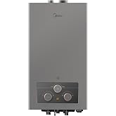 Olympic vicki gas heater 10l white digital smoke - White