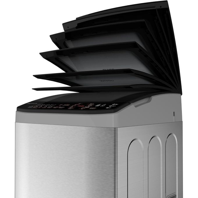 Sharp Washing Machine Top Automatic 11 Kg Pump Silver ES-TN11GSLP