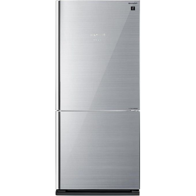 Sharp  Inverter Refrigerator Bottom Freezer 558 Liters Silver SJ-GV73J-SL