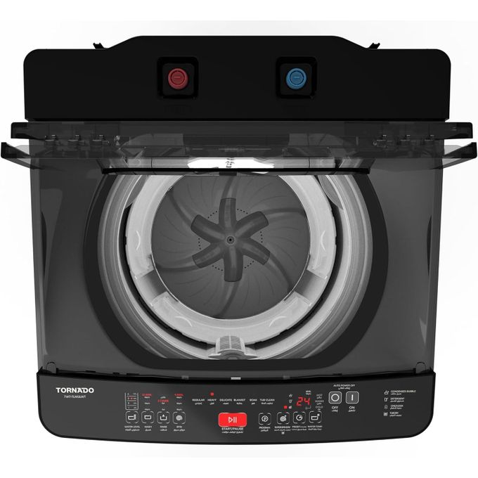 TORNADO Washing Machine Top Automatic 12 Kg Pump White TWT-TLN12LWT
