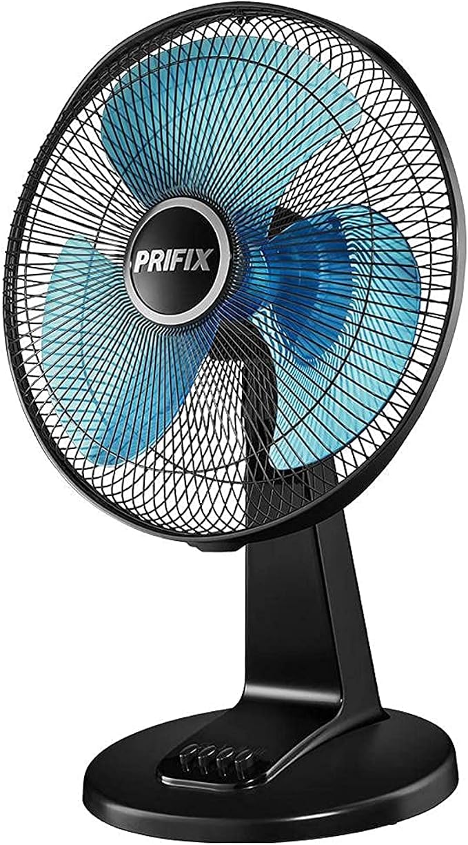 Prifix Table Fans 17 inch , 3 Blades , DFA-170 - Black