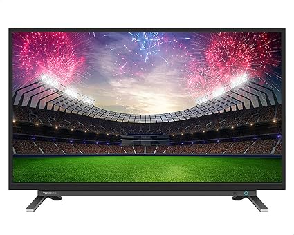 Toshiba HD LED TV, 32 Inch, with Built-in Receiver, 32L3965EA - Black