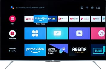 تلفزيون شارب 55 بوصة 4K UHD LED سمارت اندرويد مع ريموت كنترول وريسيفر مدمج - 4T-C55DL6EX - عرض (شاهد في اي بي وستارزبلاي