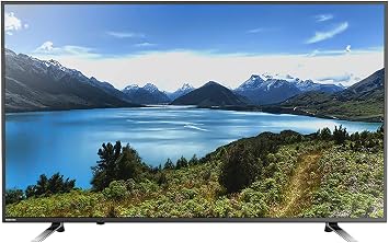 Toshiba 55 Inch, 4K Smart Frameless LED TV, with Built-in Receiver, 55U5865EA - Black