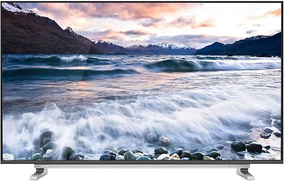 Toshiba 65 Inch, 4K Smart Frameless LED TV, with Built-in Receiver, 65U5965EA - Black