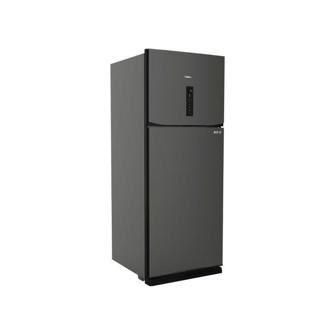 TORNADO Digital No-Frost Refrigerator 450 Liters Dark Stainless Steel RF-580AT-DST