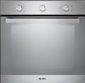 Elba-60 cm fan gas oven with 8 functions-AL6XLXFG