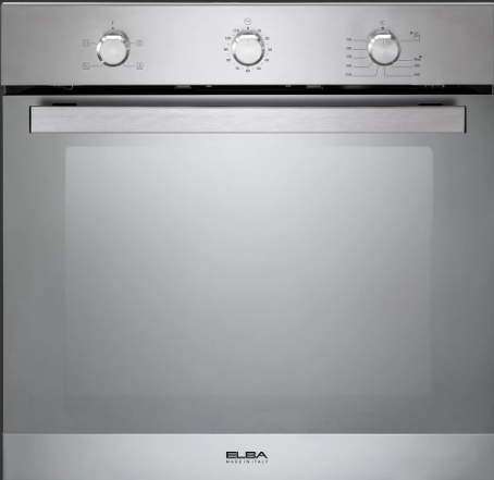 Elba-60 cm fan gas oven with 8 functions-AL6XLXFG