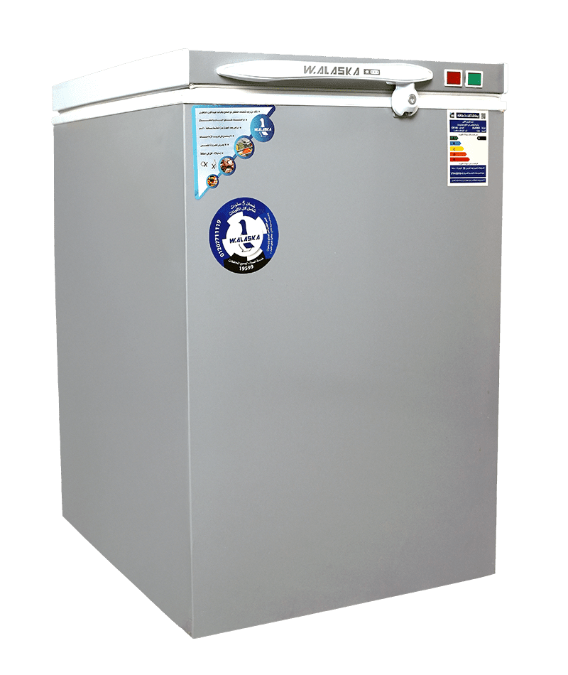 W.Alaska Deep Freezer CH140 , Defrost - Silver
