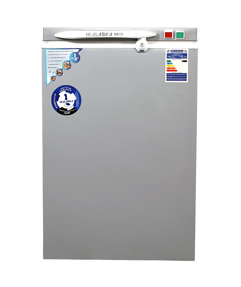 W.Alaska Deep Freezer CH140 , Defrost - Silver