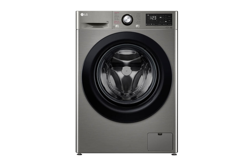 LG Vivace Pro Front Load Automatic Washing Machine, 9 KG, F4R3VYG6P - Silver