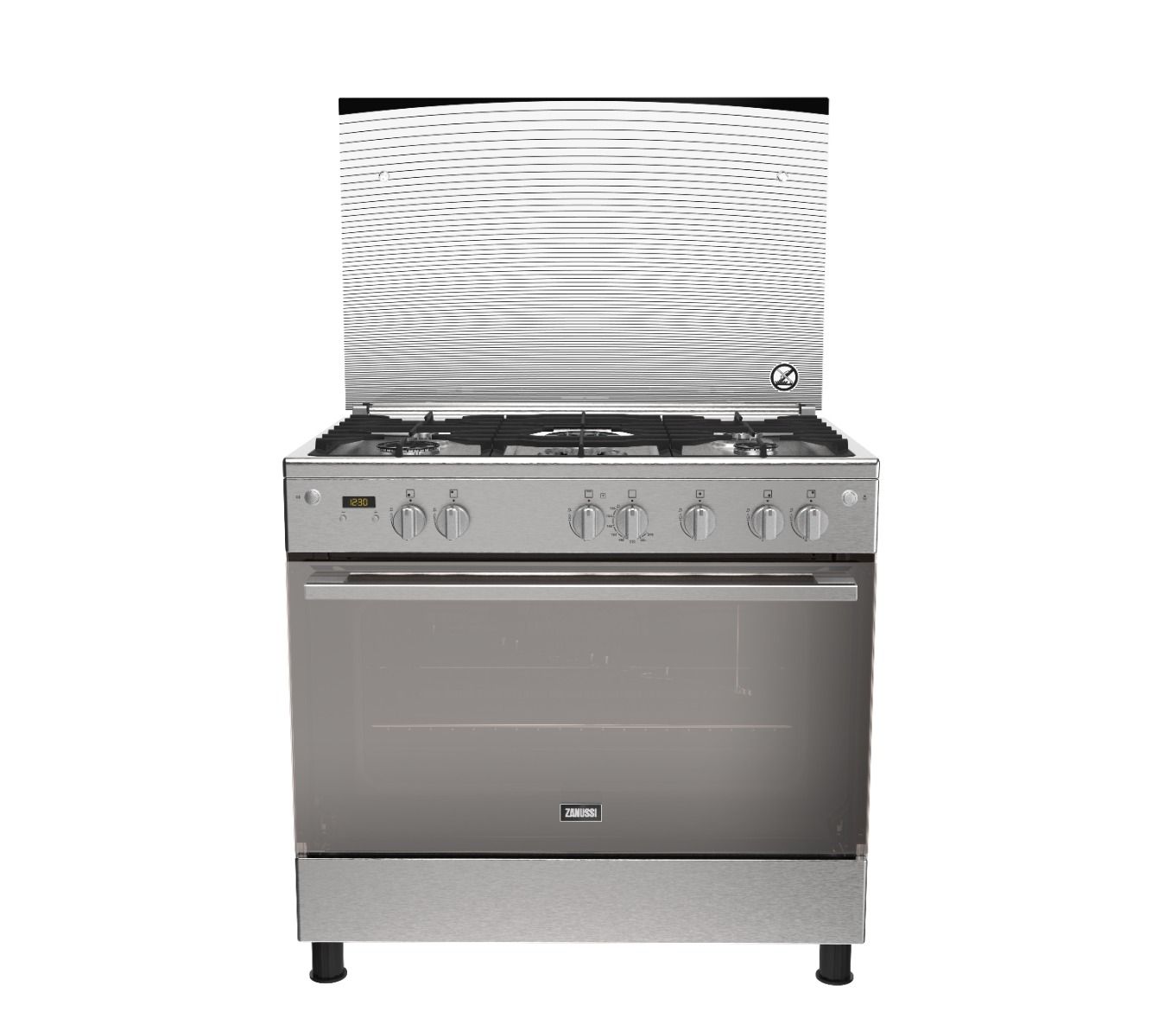 Zanussi Freestanding Gas Cooker 5 Burners Cool Max ZCG94396XA