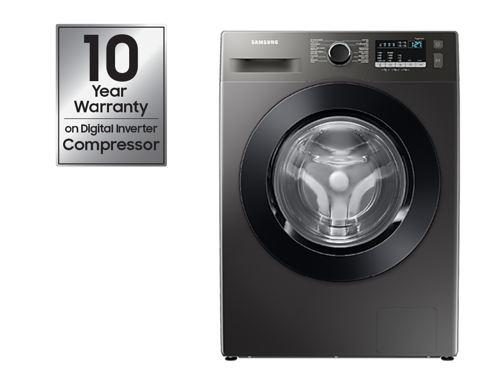 Samsung Automatic Washing Machine, 7 KG, Inverter Motor, WW70T4020CX1AS - Dark Grey