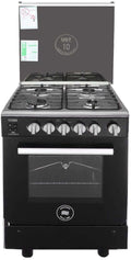بوتجاز غاز يونيون اير بلاتينيوم 2، 60 سم، 4 شعلة، اسود - C66SS-GC-447-F-SO-U2-AL