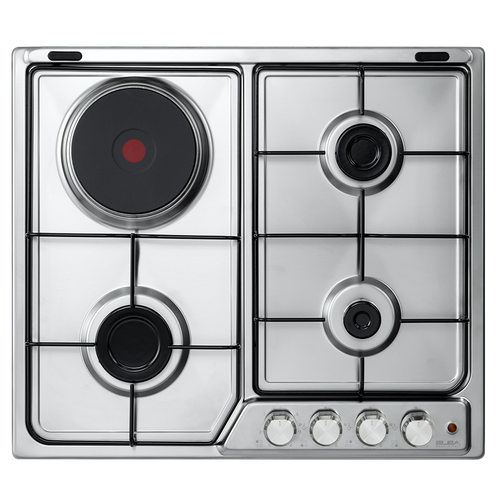 Elba Built in hob 3 gas eyes + 1 electric eye - light grille (EF60-310)