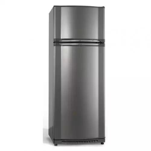 Kiriazi KR350/2 Defrost Refrigerator 2 Doors, 350 Liter - Dark Silver