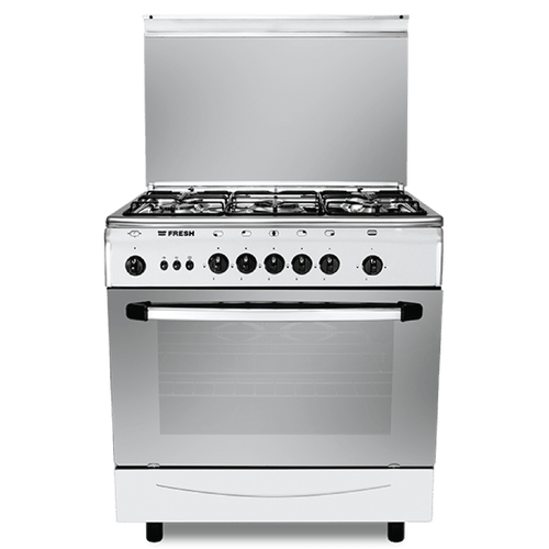 Fresh Gas Cooker Forno Stainless Fan 80x55