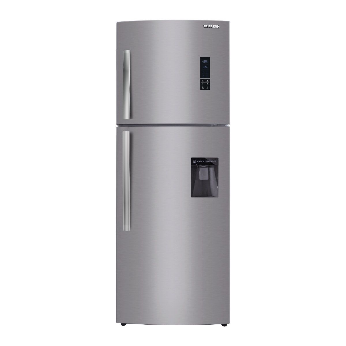 Fresh Refrigerator FNT-D540YT , 426 Liters No Frost - Stainless