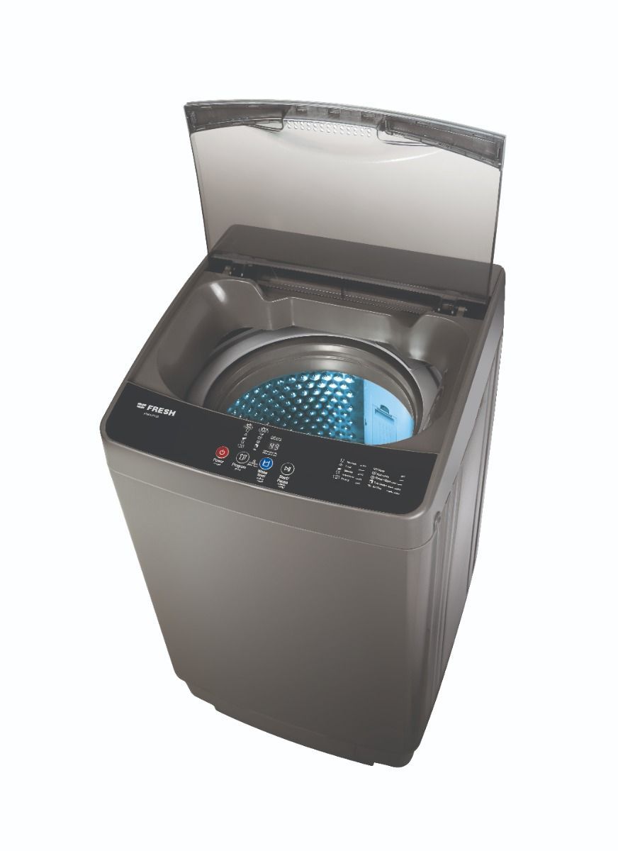 Fresh Top Load Automatic Washing Machine, 7 Kg , Silver - F12SL-13518