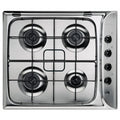 Indesit Built In Gas Cooker 60 CM , PLM640AST - Stainless Steel