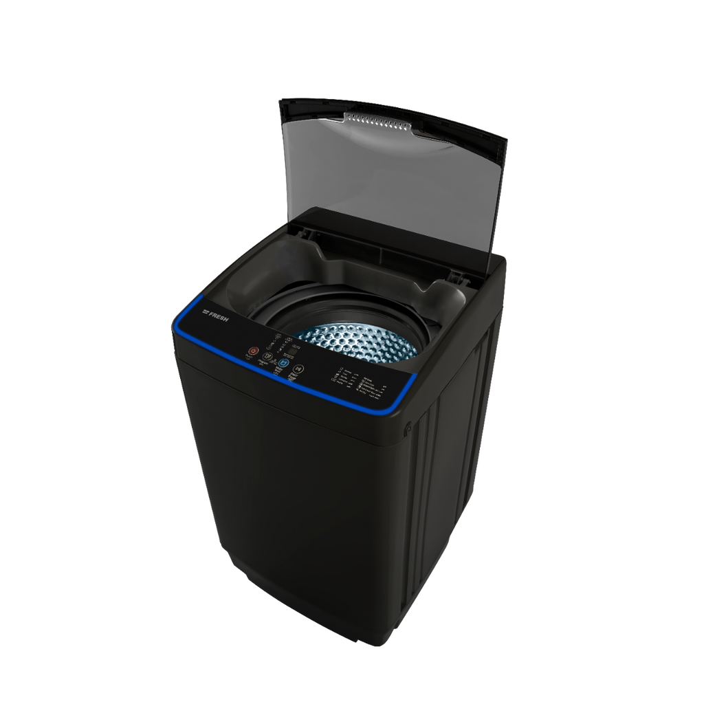 Fresh Top Loading Washing Machine 10K.G. - Black LED