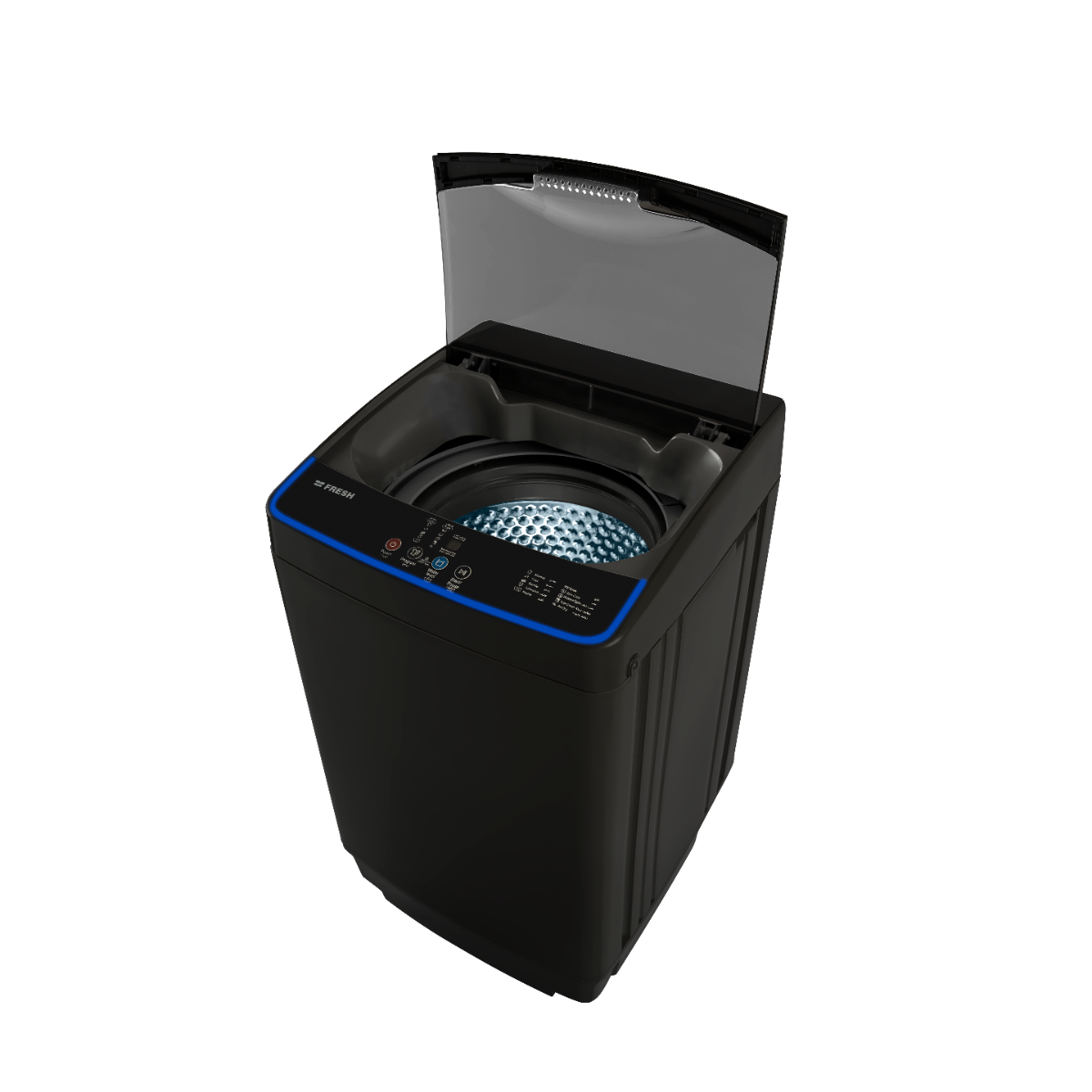 Fresh Top Loading Washing Machine 10K.G. - Black LED