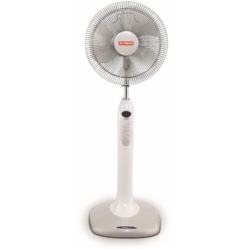Fresh Piano Stand Fan, 18 Inch, Grey -500004507