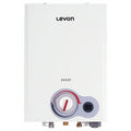Livon Gas Water Heater, 6 Liters, Digital, without Chimney, 6518124 - White